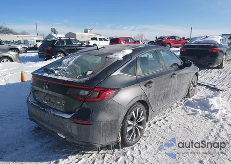 2024 Honda Civic Ex-L from USA, damaged, VIN 19XFL1H70RE000402